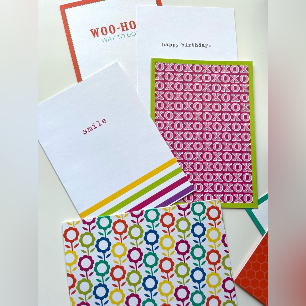 Colorful Greeting Card Set - Picture 2 of 3